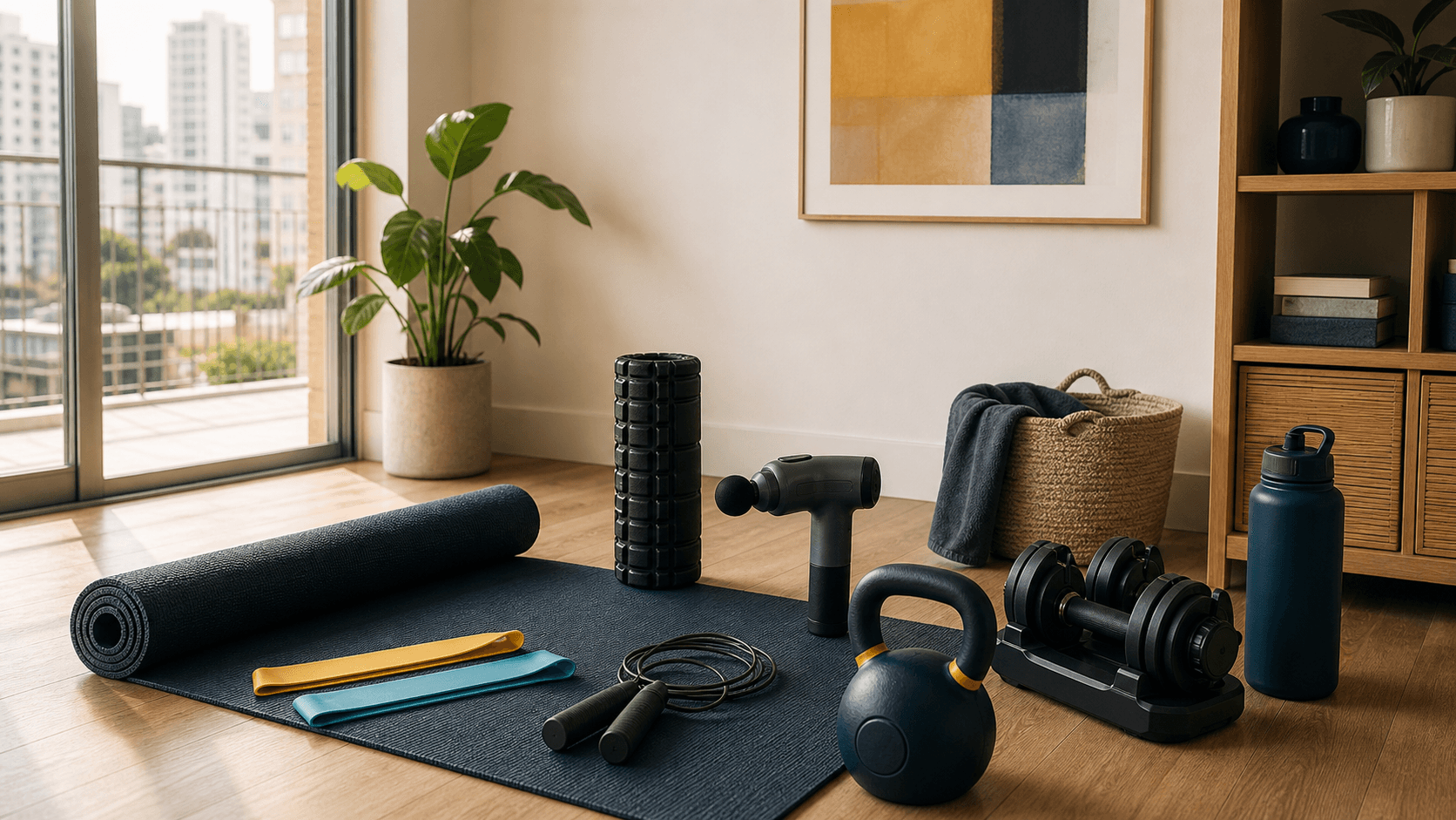 Fitness em casa 2026: 10 rotas para checar hero image