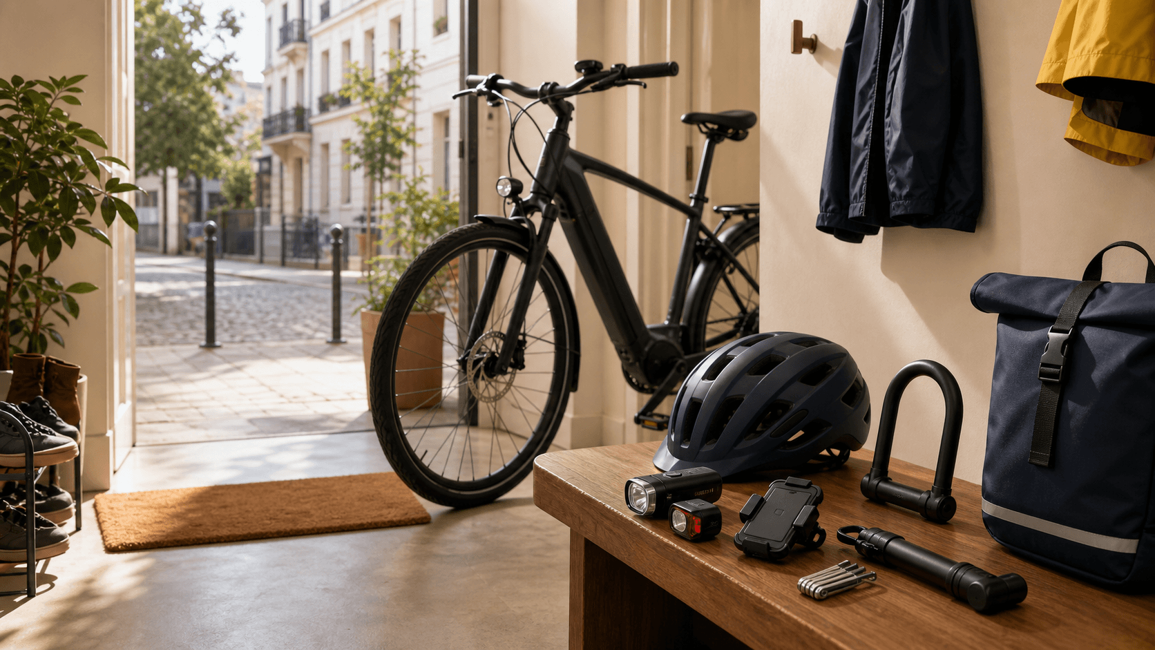E-Bike-Pendlerzubehör 2026: 10 Helm-, Schloss- und Licht-Optionen hero image