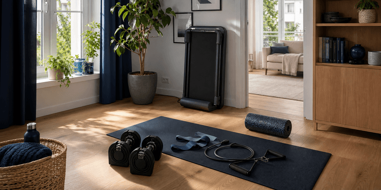 Home-Fitness-Geraete 2026: 10 Matte-, Hantel- und Walking-Pad-Optionen
