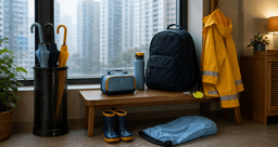 雨季返學 Gear 2026：兒童雨衣、書包防水套、防滑鞋和水樽 10 項檢查