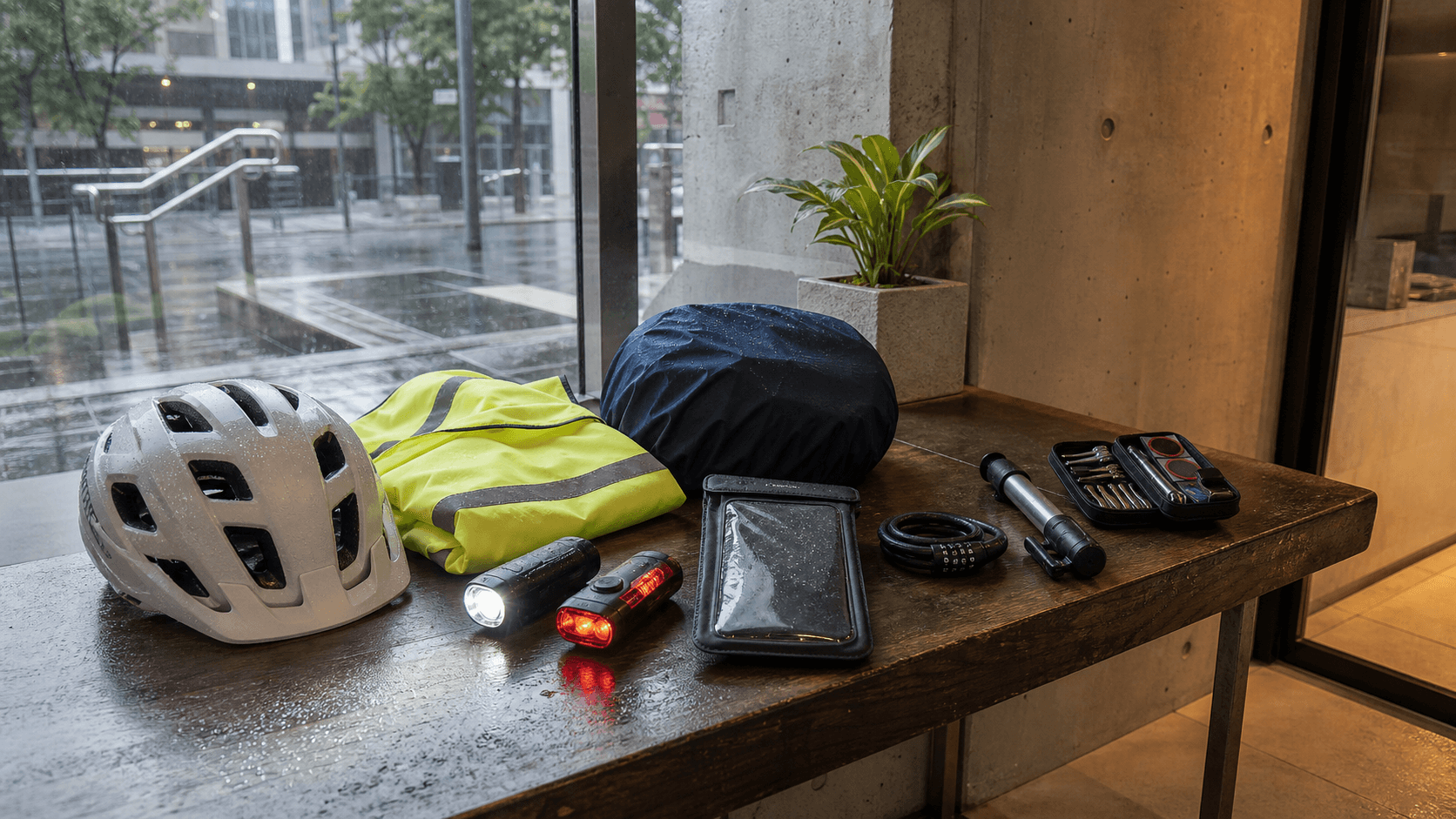 雨季 Personal Mobility 趨勢 2026：頭盔、車燈、雨具、鎖和通勤安全路線先查這 10 類 hero image