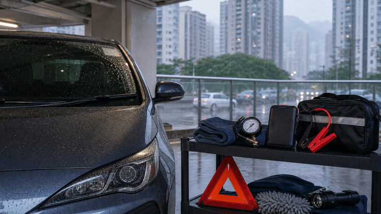 雨季車用品 2026：雨刷、胎壓、啟動電源 10 個購買檢查