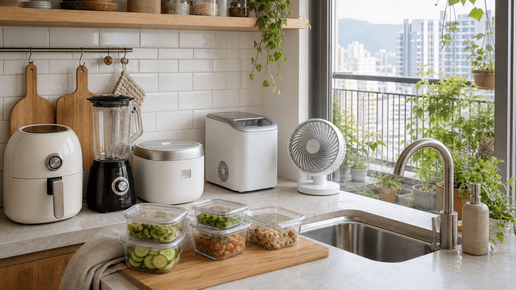 夏季廚房小家電2026: 氣炸鍋、果汁機和製冰機先看10個路徑 hero image