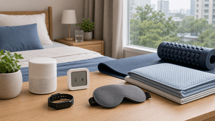 夏季睡眠與恢復用品2026: 濕熱夜晚、記錄和放鬆先看10個路徑