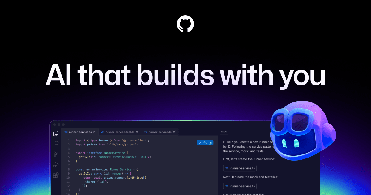 GitHub Copilot em uma IDE e em um pull request