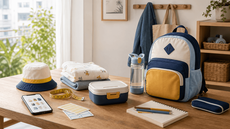 Produtos infantis 2026: 10 opções para escola e viagem