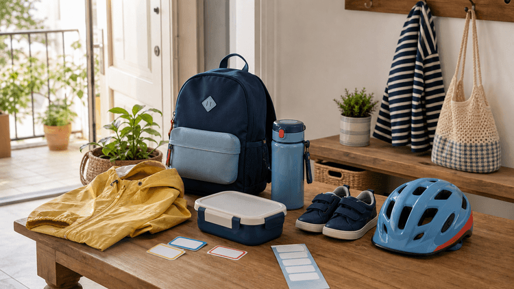 Vuelta al cole infantil 2026: 10 rutas mochila, botella y seguridad